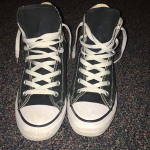 Black Hightop Converse
